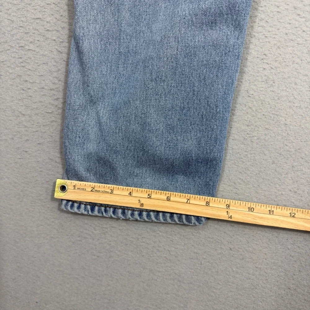 Vintage Levis 505 Regular Fit Jeans Mens 36x29 Blue Faded Denim Straight Leg y2k